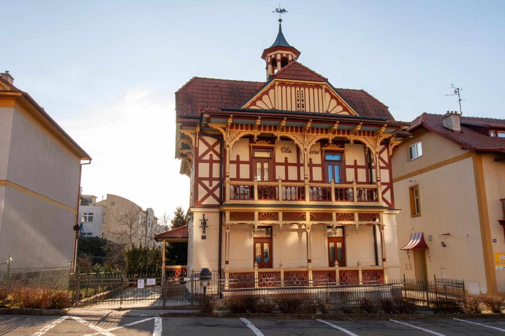Vila Bellevue Luhačovice Екстериор снимка